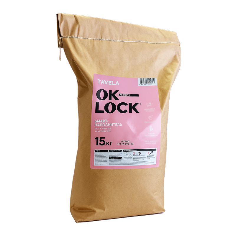 Растительный наполнитель OK-LOCK «Тутти-Фрутти»