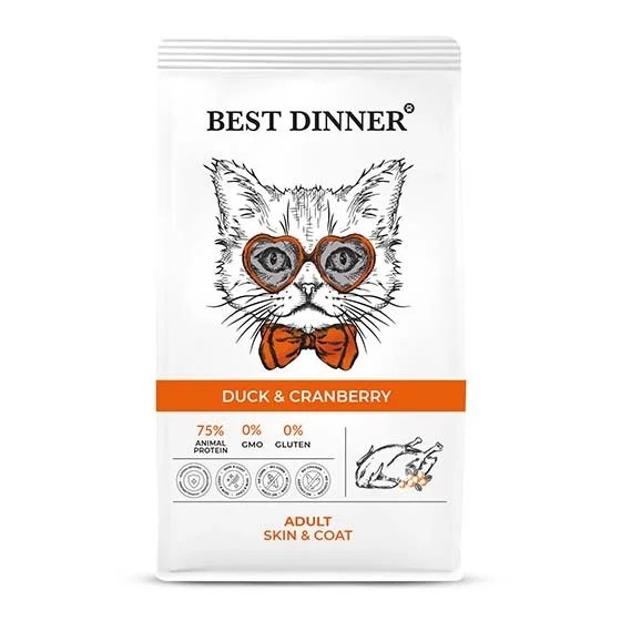 Best Dinner Adult Cat Duck & Cranberry