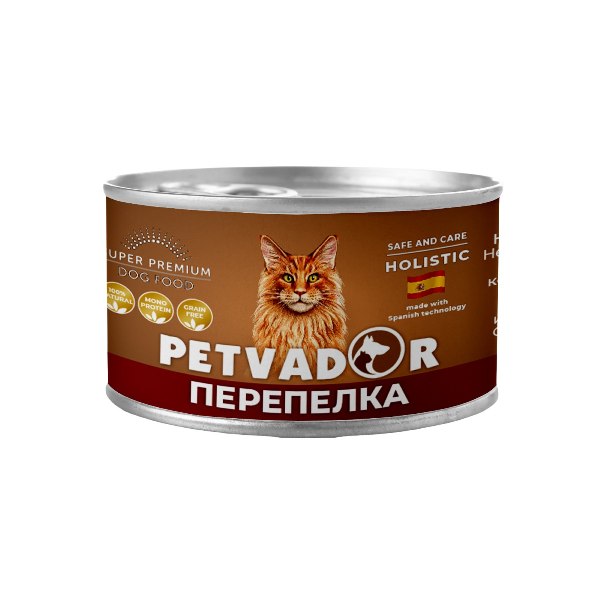 Влажный корм для кошек Petvador (перепелка с клюквой)