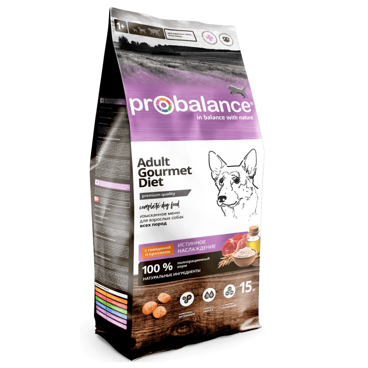 ProBalance Gourmet Diet Adult (говядина с кроликом)