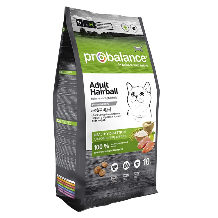 ProBalance Hairball для кошек (помощь в выведении шерсти)