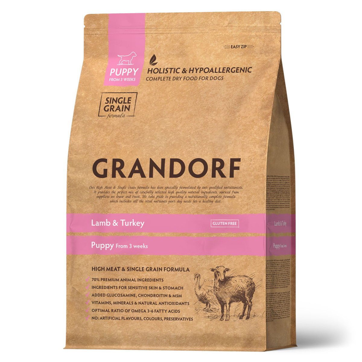 Grandorf Puppy Lamb & Turkey