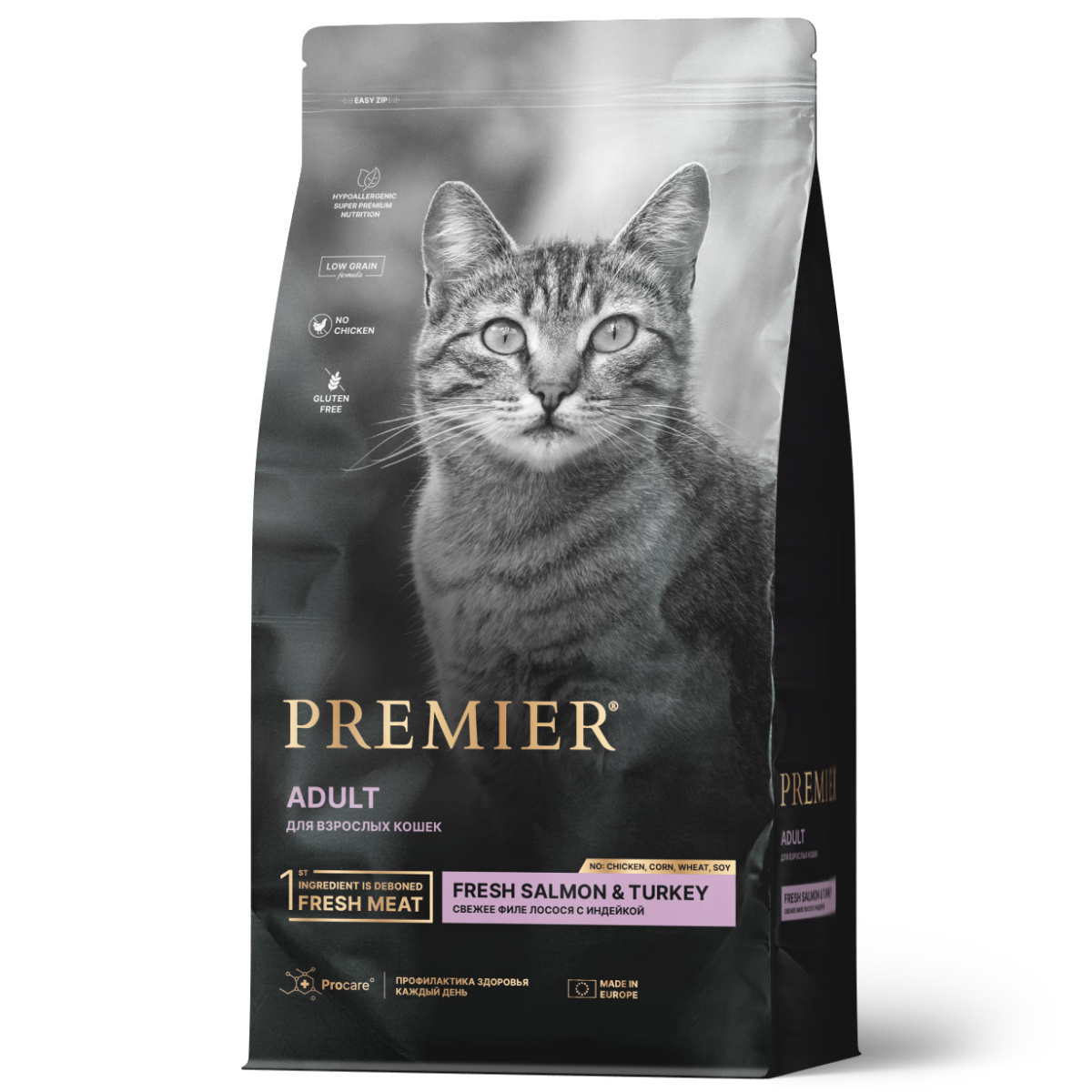 Premier Adult Fresh Salmon & Turkey (свежее филе лосося с индейкой)