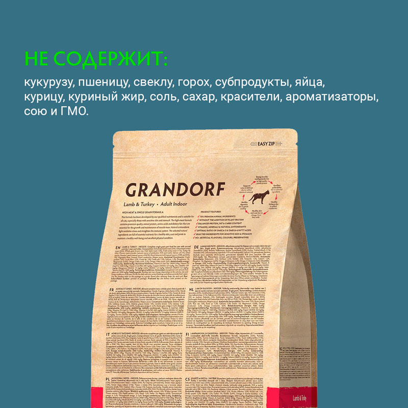 Grandorf Adult Indoor Lamb & Turkey