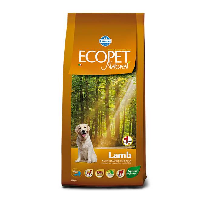 Ecopet Natural Lamb Maxi (12 килограмм)