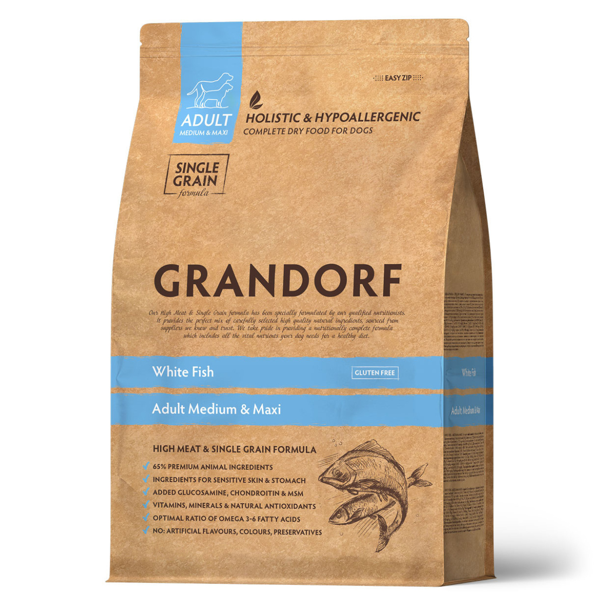 Grandorf Adult Medium & Maxi White Fish