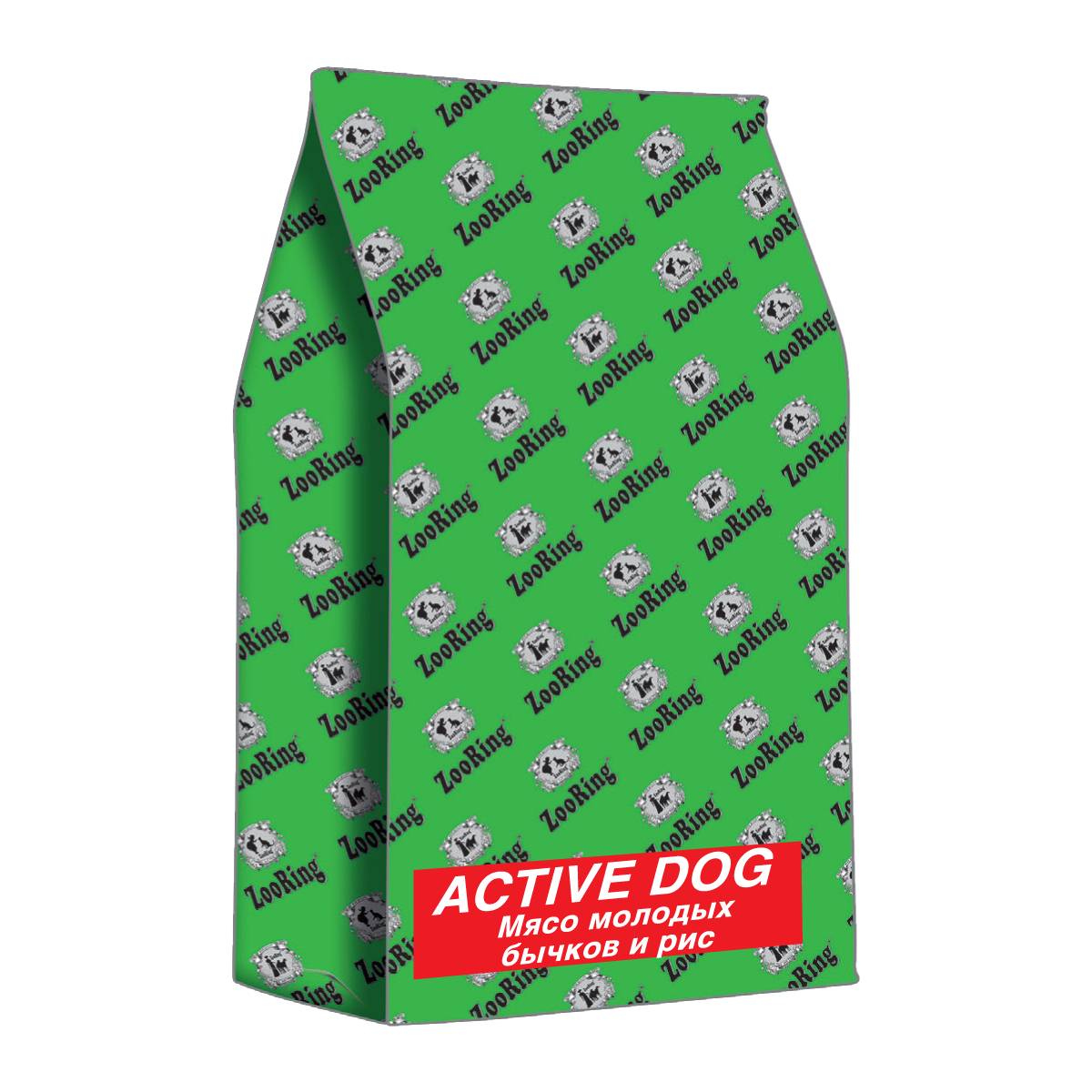 ZooRing Active Dog (мясо молодых бычков)
