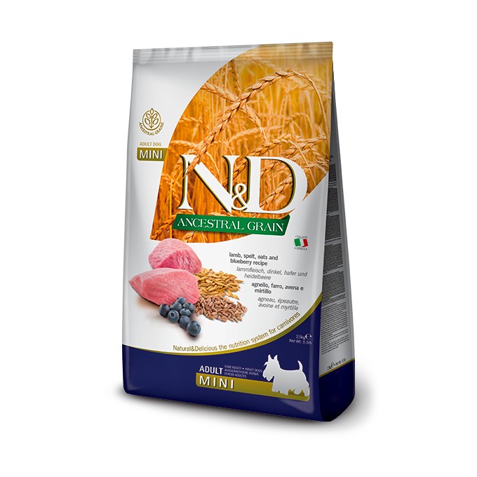 N&D Ancestral Grain: Lamb & Blueberry Adult Mini