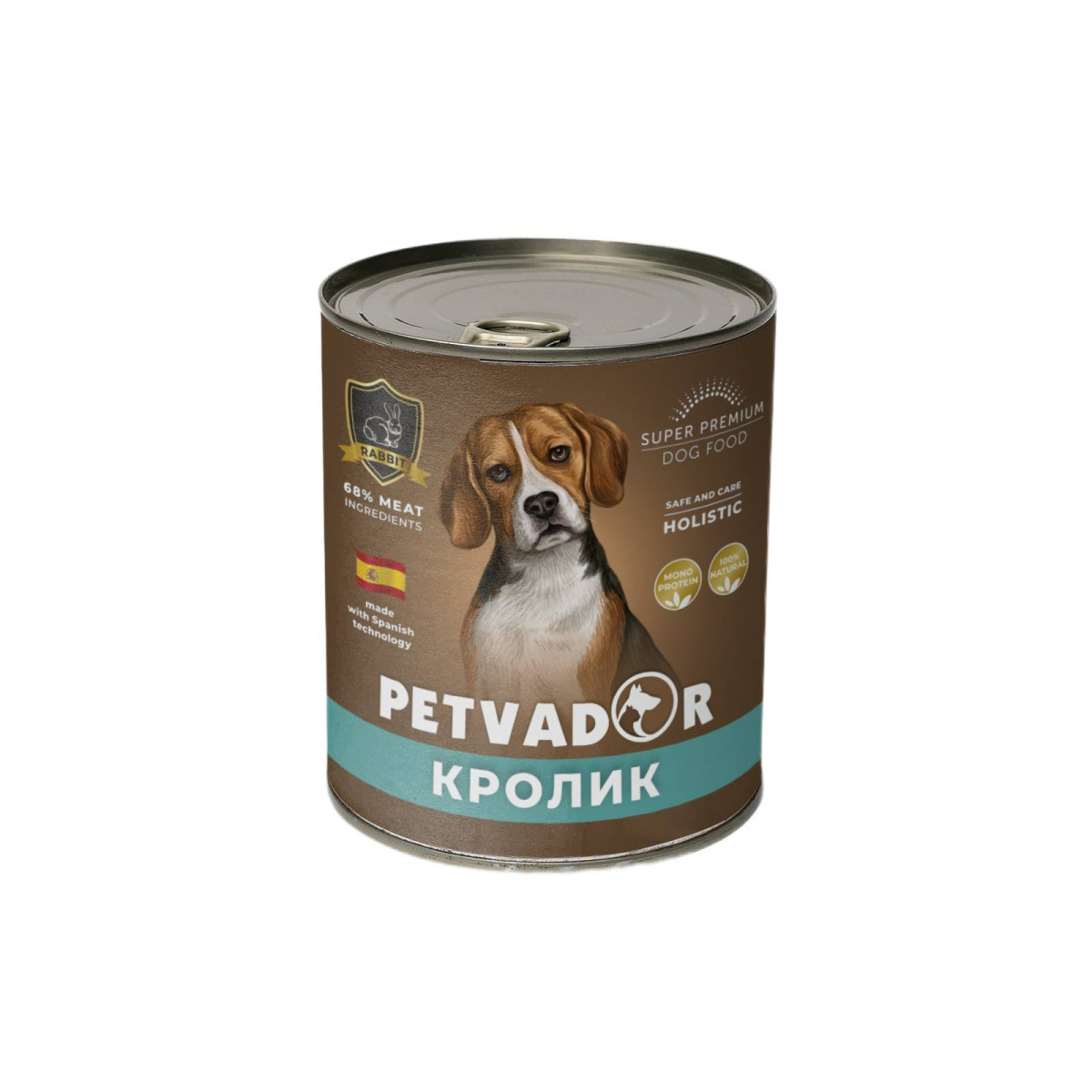 Влажный корм для собак Petvador (кролик)