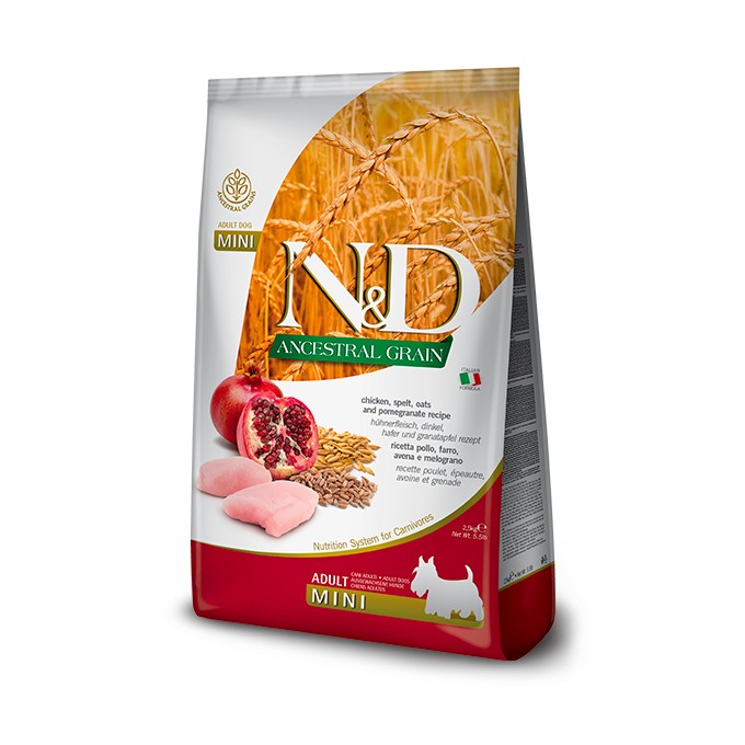N&D Ancestral Grain: Chicken & Pomegranate Adult Mini