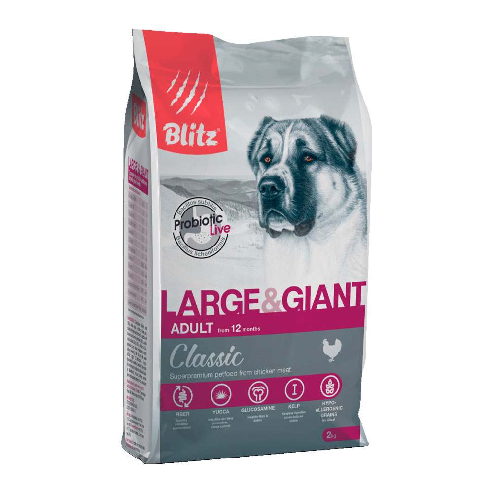 Blitz Classic Large & Giant для собак крупных и гигантских пород