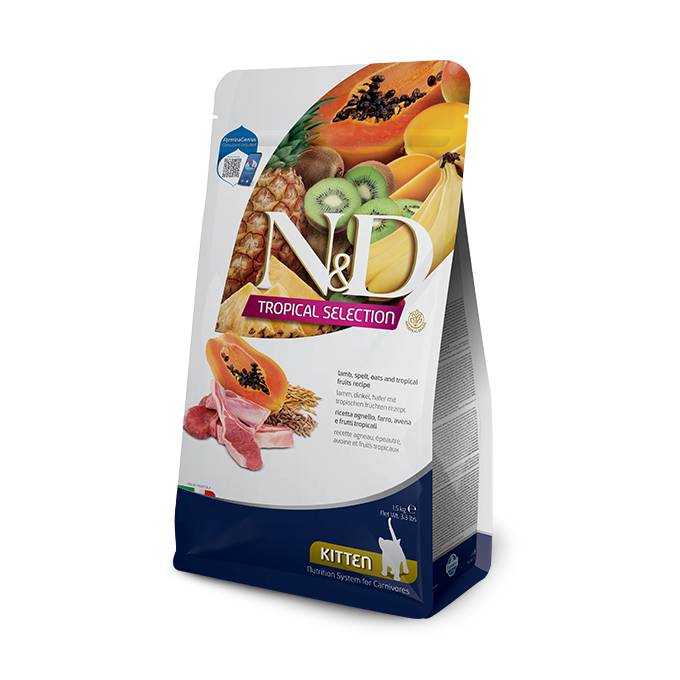 N&D Tropical Selection: Lamb, Spelt, Oats & Tropical Fruits Kitten