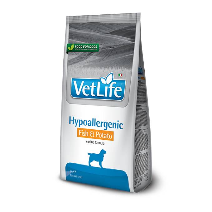 Vet Life Dog Hypoallergenic Fish & Potato