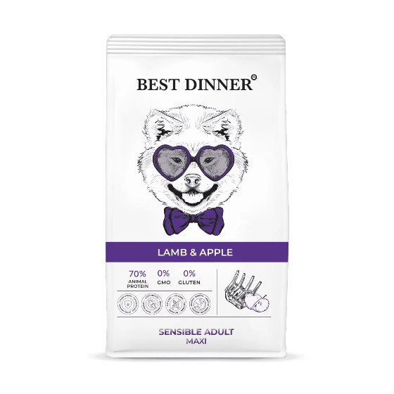 Best Dinner Sensible Adult Maxi Lamb & Apple